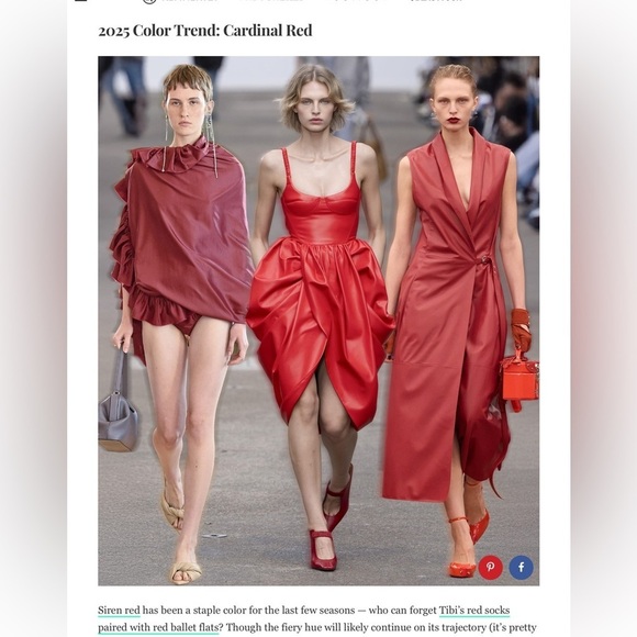 Michael Kors red & white dress‎ size L - Picture 3 of 6